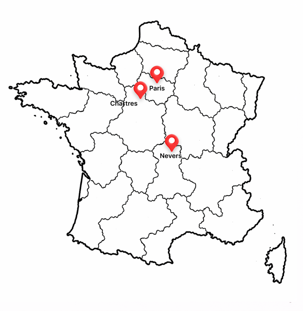 Zones d'interventions Aliasys